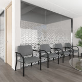 Boss Antimicrobial Guest Chair, 500 lb. weight capacity MODEL # B9591AM-GY-500