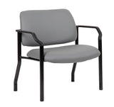 Boss Antimicrobial Guest Chair, 500 lb. weight capacity MODEL # B9591AM-GY-500