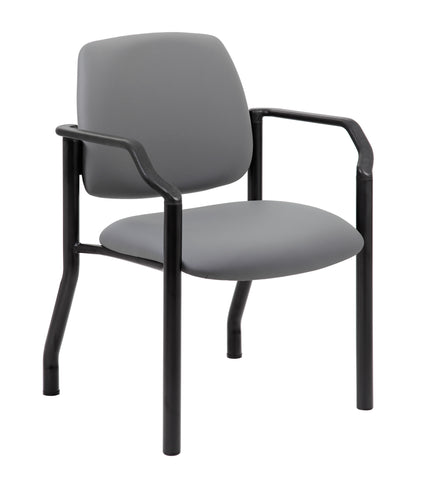 Boss Antimicrobial Guest Chair, 300 lb. weight capacity MODEL # B9591AM-GY