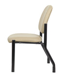 Boss Antimicrobial Armless Guest Chair, 300 lb. weight capacity MODEL # B9595AM-BG