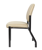Boss Antimicrobial Armless Guest Chair, 400 lb. weight capacity MODEL # B9595AM-BG-400