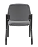 Boss Armless Guest Chair, 300 lb. weight capacity MODEL # B9595AM-GY