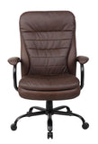 Boss Heavy Duty Double Plush LeatherPlus Chair - 400 Lbs.  MODEL # B991-BB