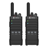 Cobra PX650 Pro Business 2W FRS Unlicensed Two-Way Radio 2 PACK, DOCK INCLUDED