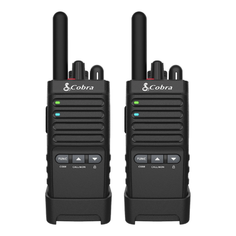 Cobra PX650 Pro Business 2W FRS Unlicensed Two-Way Radio 2 PACK, DOCK INCLUDED