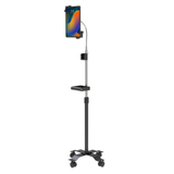 Compact Mobile Gooseneck Floor Stand with Handle for 7-13 Inch Tablets CTA DIGITAL