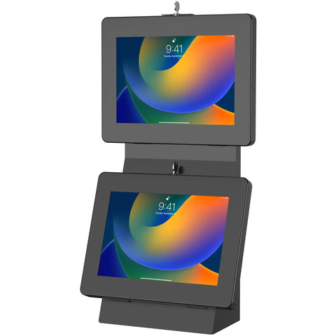 Dual Security Enclosure Desk Mount w/ Storage Compartment CTA DIGITAL