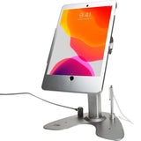 Dual Security Kiosk Stand with Locking Case and Cable CTA DIGITAL