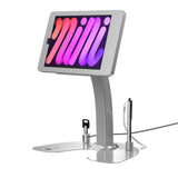 Dual Security Kiosk Stand with Locking Case and Cable CTA DIGITAL