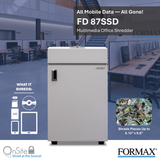 Formax FD 87SSD Shredder