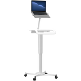 Height-Adjustable Rolling Workstation Cart with Holder CTA DIGITAL