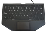 Havis KB-1004 Rugged Apple Keyboard with USB-C Connector