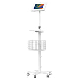 Medical Mobile Floor Stand with Small Paragon Enclosure - CTA DIGITAL
