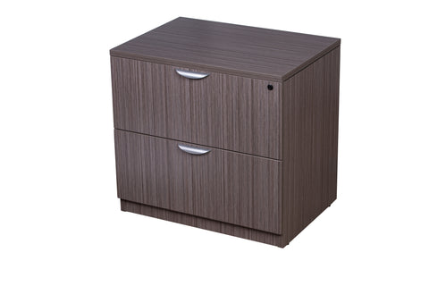 Boss 2-Drawer Lateral File, Driftwood MODEL # N112-DW