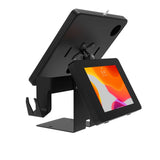 POS Station with Printer Stand, Magnetic Scanner Holder, Card Reader Holder & 2 Security Enclosures CTA DIGITAL