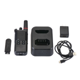 Cobra 0190021-1 Performa 600 Digital Radio, DMR Tier II, UHF, 2W, MIL810H & IP67 Waterproof, Single radio, Includes drop in charger with spare battery slot