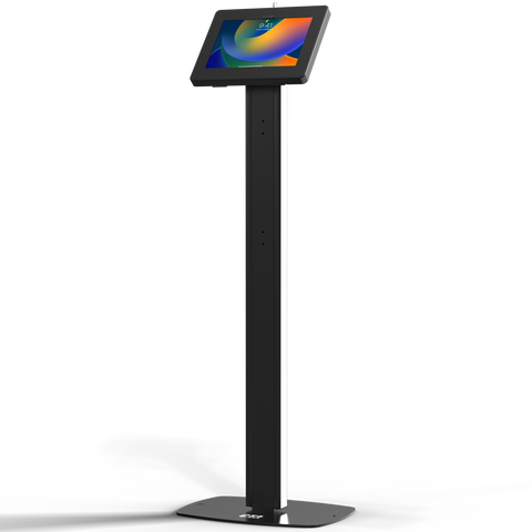 Premium Thin Floor Stand w/ LED Light Add-On CTA DIGITAL