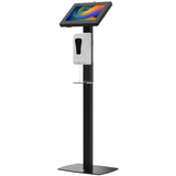 Premium Thin Profile Floor stand w/ Security Enclosure & Automatic Soap Dispenser CTA DIGITAL