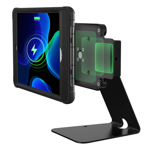 Quick Release Table Kiosk with Inductive Charging Case CTA DIGITAL