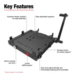 RAM-234-7 RAM Mounts Tough-Tray™ III Spring Loaded Laptop Tray