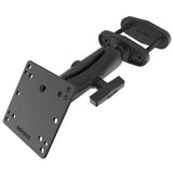 RAM-246-247U-25 RAM 2.5" Square Post Clamp Mount with 100x100mm VESA Plate