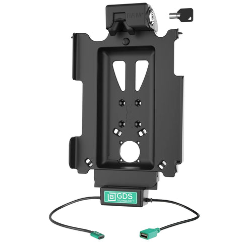 RAM-GDS-DOCKL-AP32CDU RAM Locking GDS® Tough-Dock™ Single USB-A for iPad 10 & 11, Pro 11 & Air 11