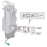 RAM-GDS-FAN1U RAM Mounts Fan Accessory for GDS® Tough-Dock™