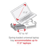 RAM-VBD-125-SW1 RAM Mounts Universal Drill-Down Laptop Mount