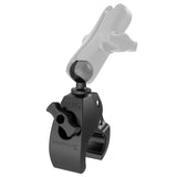 RAM-B-400-238U RAM Mounts Tough-Claw™ Small Clamp Mount with Diamond Plate - Medium Arm