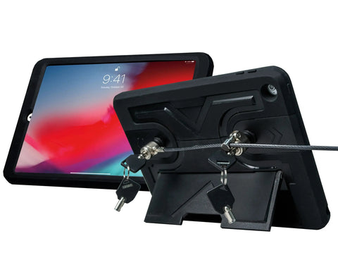 Rugged Security Case with Kickstand and Anti-Theft Cable CTA DIGITAL
