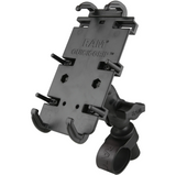 RAP-B-460-A-PD4U RAM Quick-Grip™ XL Phone Mount with RAM® Tough-Strap™ Handlebar Base