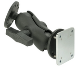 RAM-101-B-225B2U RAM Mounts Drill-Down Dashboard Mount with Backing Plate - C Size Short