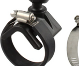 RAM-B-108U RAM Double Ball Strap Hose Clamp Mount with Round Plate - Medium