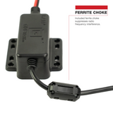 RAM-GDS-CHARGE-V7CU RAM GDS® Modular 10-30V Hardwire Charger with Male USB Type-C