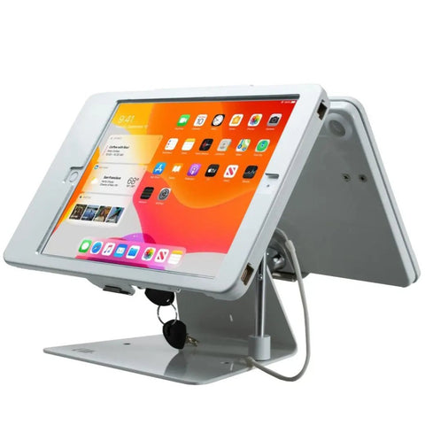 Security Dual-Tablet Kiosk Stand CTA DIGITAL