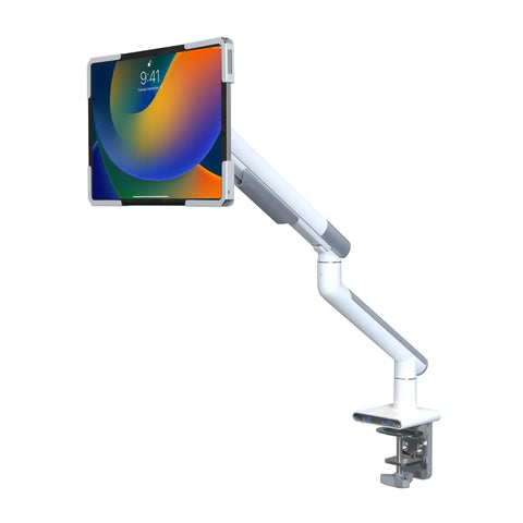 Security Slim Spring Arm w/ USB Ports & Universal Holder for 9.7"-12.9" Tablets CTA DIGITAL