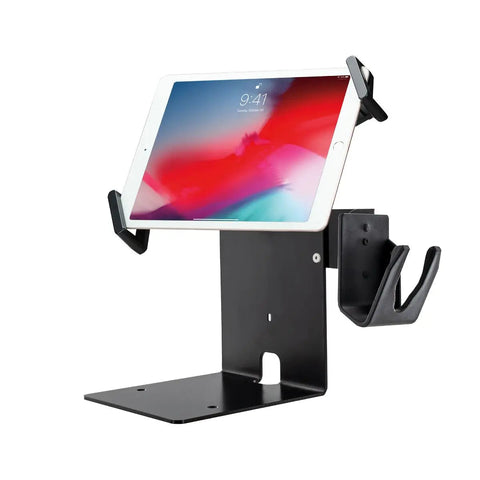 Security Universal Holder POS Station with Printer Stand & Magnetic Scanner Holder CTA DIGITAL