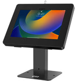 Sleek Rotating Desk Mount with Security Enclosure CTA DIGITAL