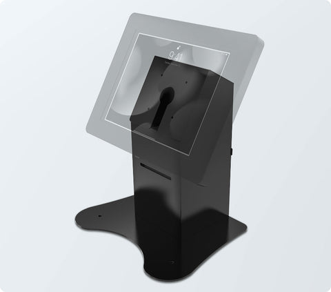 VESA Compatible Desk Mount w/ Printer Shelf Compartment CTA DIGITAL