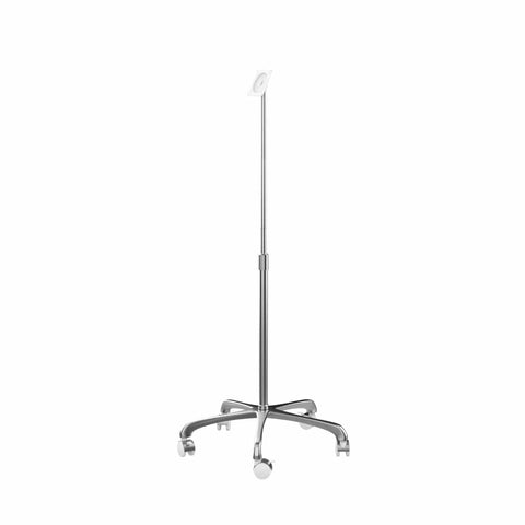 VESA-Compatible Heavy-Duty Height-Adjustable Rolling Floor Stand CTA DIGITAL