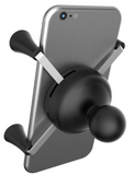 RAM-HOL-UN7BU RAM Mounts X-GRIP Universal Cell Phone Mount with 1" Ball - Synergy Mounting Systems