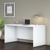Bush Business Furniture SCD260WH Studio C 60W x 30D Office Desk in White