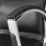 Bush Business Furniture CH1701BLL-03 Modelo High Back Leather Executive Office Chair in Black