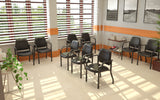 Boss Antimicrobial Guest Chair, 300 lb. weight capacity MODEL # B9591AM-BK