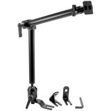 Arkon HD001 Heavy-Duty Seat Rail or Floor Car Mounting Pedestal with 22" Adjustable Arm - Dual-T Compatible