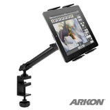 Arkon TAB804 Heavy-Duty Tablet Clamp Mount for Desks or Treadmills with 10" Arm for iPad Air, iPad, Galaxy