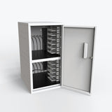 Luxor LLTMWV12-G 12-Tablet / Chromebook Vertical Wall / Desk Charging Box