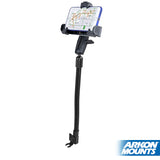 Arkon SM9RM88AMPS Robust Locking Seat Rail or Floor Phone Mount