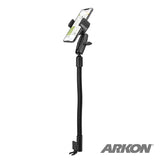 Arkon RVRM8825AL RoadVise® Heavy-Duty Seat Rail or Floor Phone Mount for iPhone, Galaxy, Note, and more