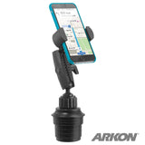 XLRM023 Arkon RoadVise® XL Cup Holder Phone and Midsize Tablet Mount for iPhone, Galaxy, and Note